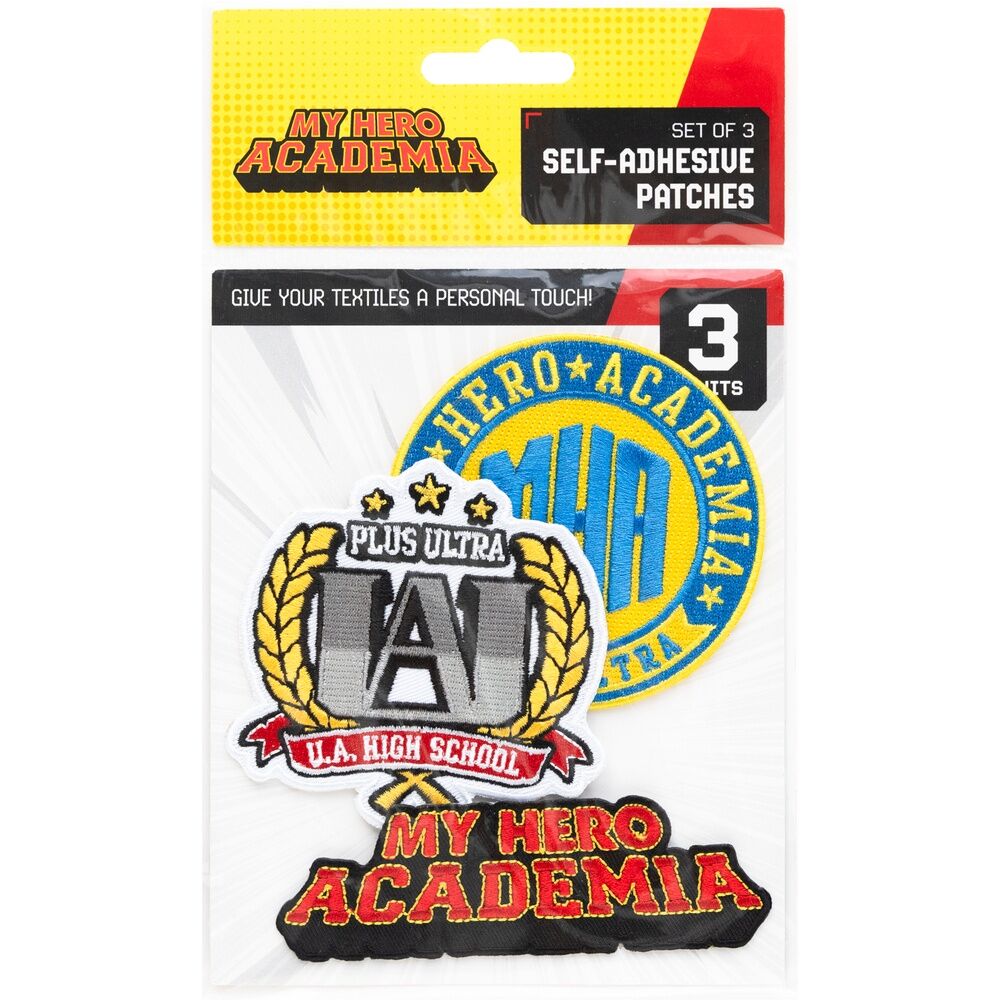 Imagen 2 - Set 3 Parches My Hero Academia