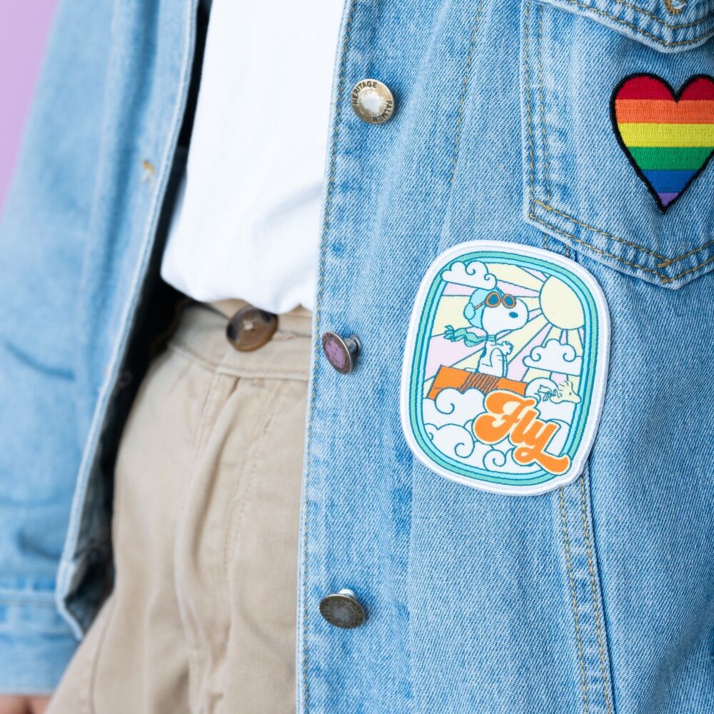 Imagen 3 - Set 3 Parches Snoopy