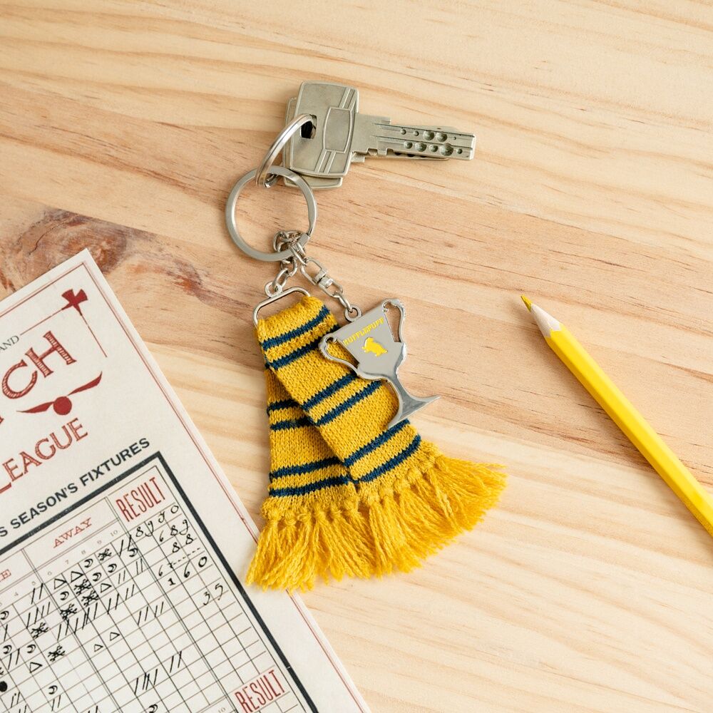 Imagen 3 - Llavero Bufanda Hufflepuff Harry Potter