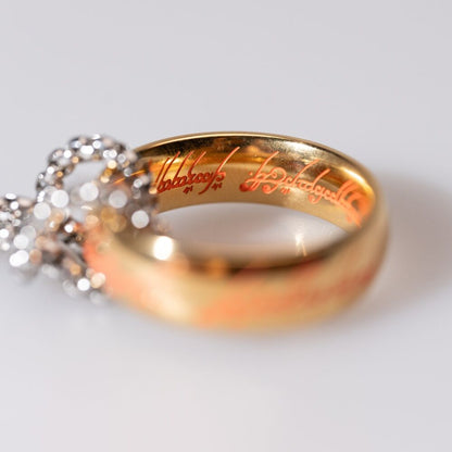 Imagen 3 - Llavero Anillo Unico El Señor De Los Anillos