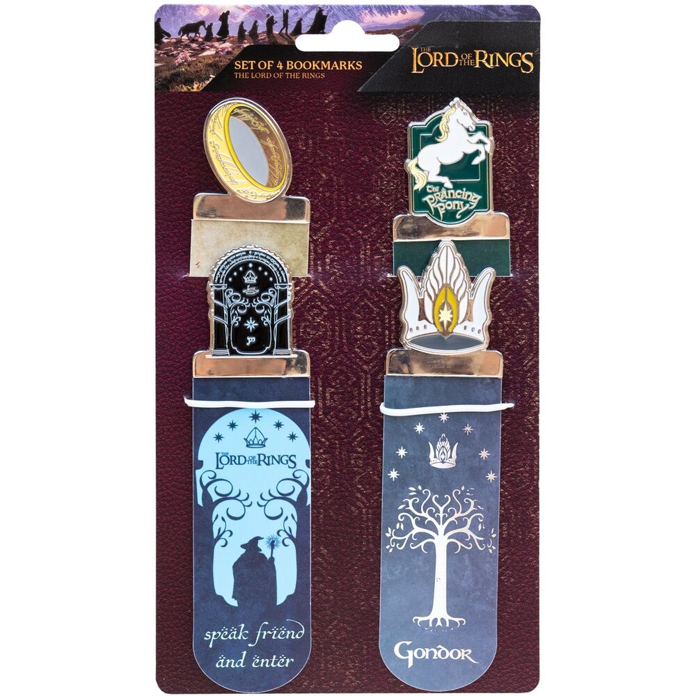 Imagen 3 - Set 4 Marcapaginas El Señor De Los Anillos