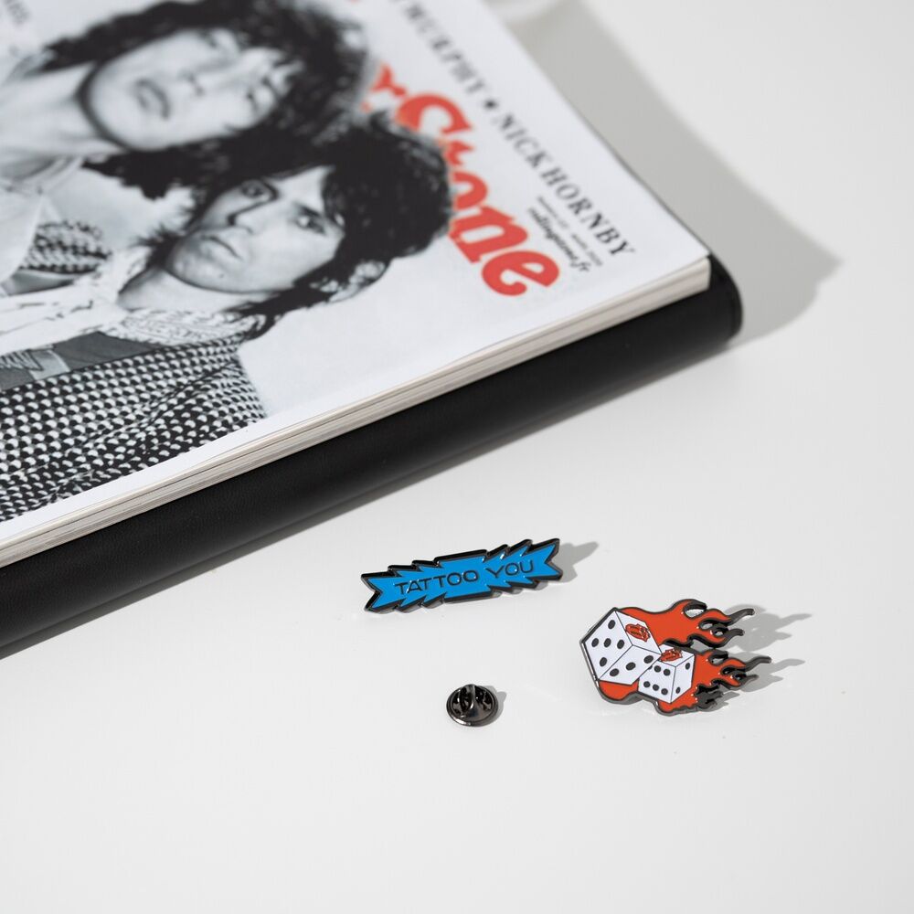 Imagen 4 - Set 4 Pins Rolling Stones