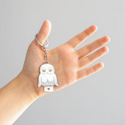 Imagen de Llavero Hedwig Harry Potter parte de nuestra colección en Espadas y más, sitio oficial.