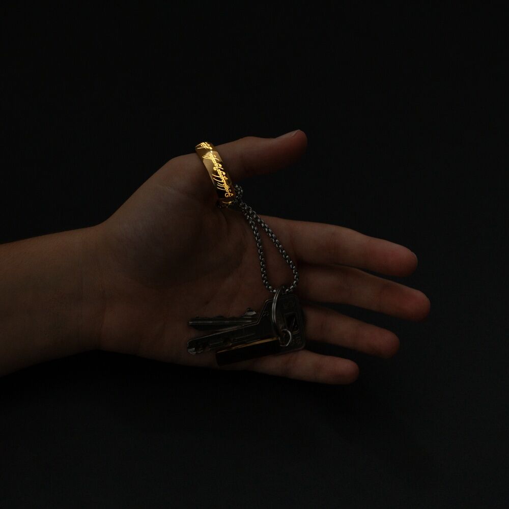 Imagen 5 - Llavero Anillo Unico El Señor De Los Anillos