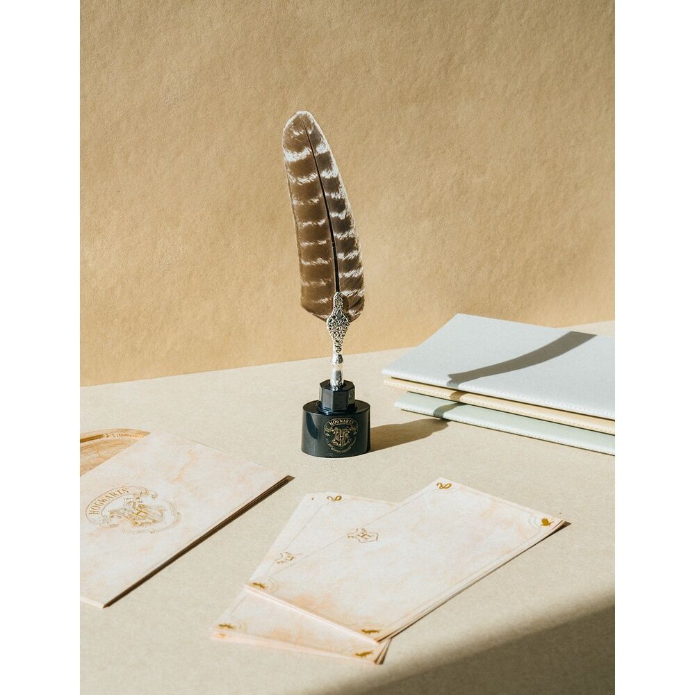 Imagen de Blister Boligrafo Pluma + Cartas Harry Potter parte de nuestra colección en Espadas y más, sitio oficial.