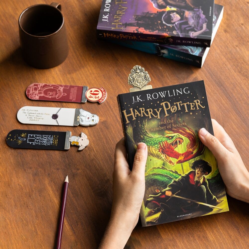 Imagen 3 - Set 4 Marcapaginas Harry Potter