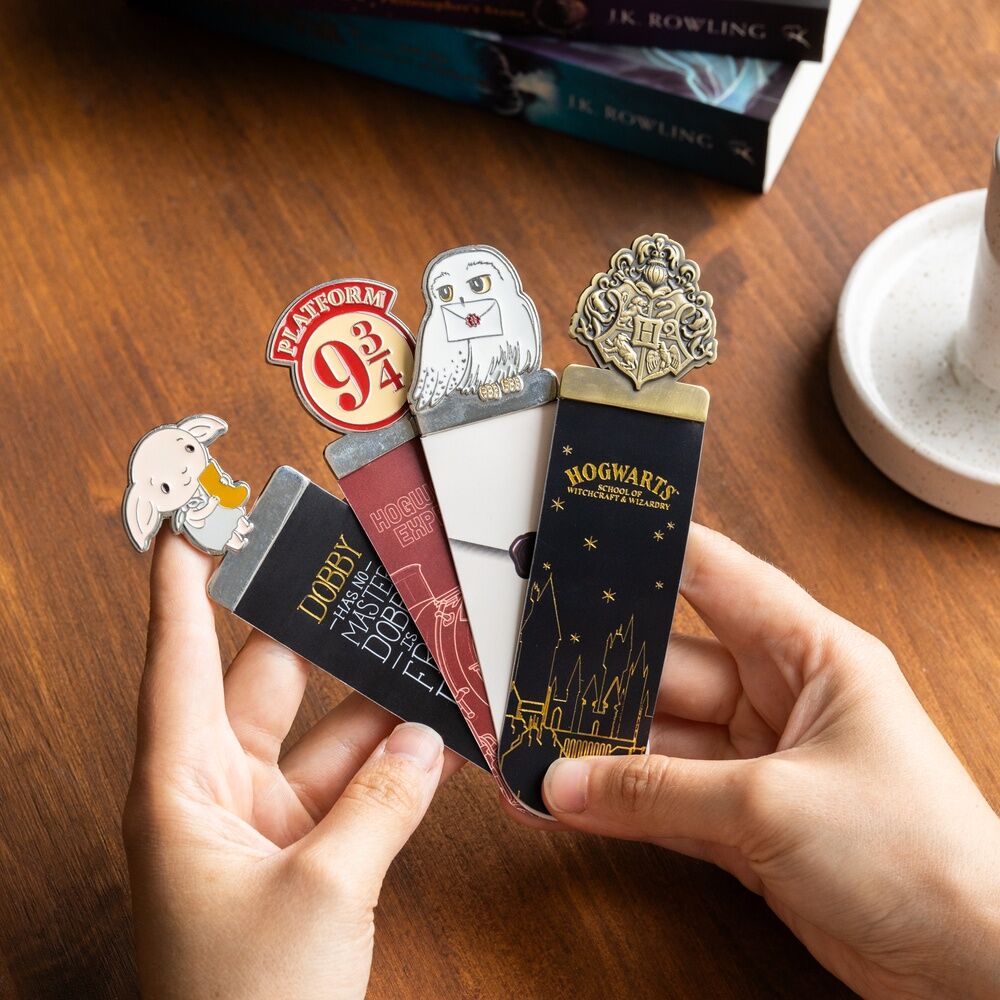 Imagen 4 - Set 4 Marcapaginas Harry Potter