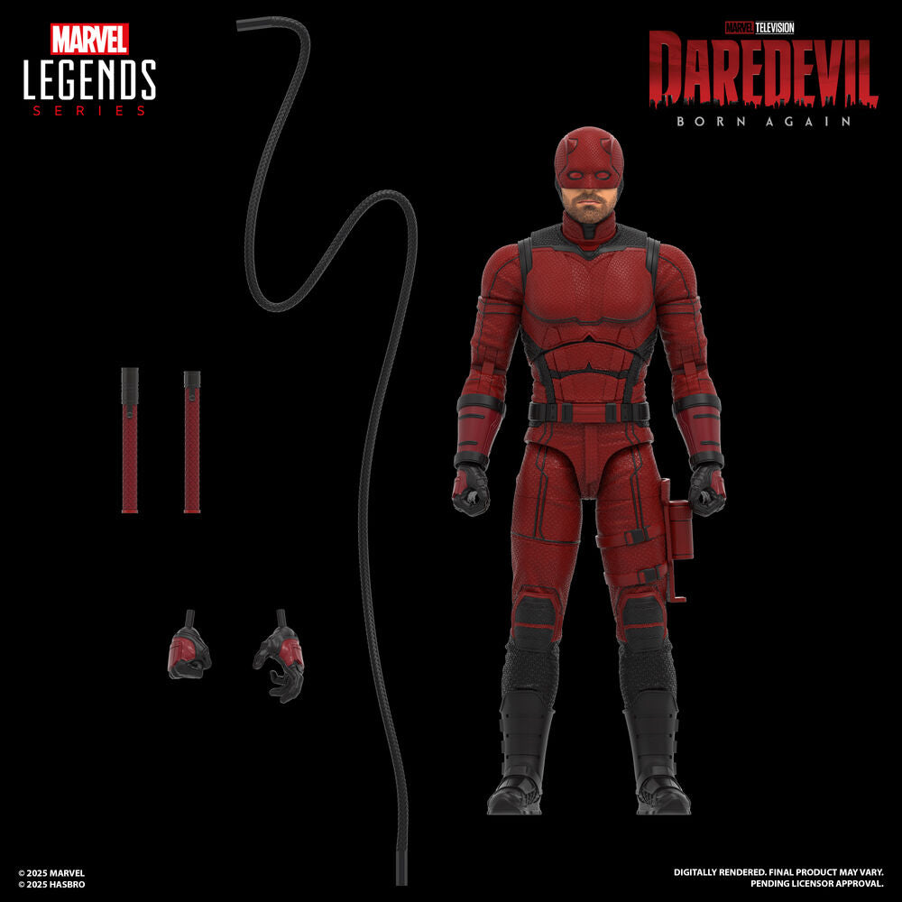 Imagen 2 - Figura Daredevil Born Again Daredevil Marvel Legends 15Cm