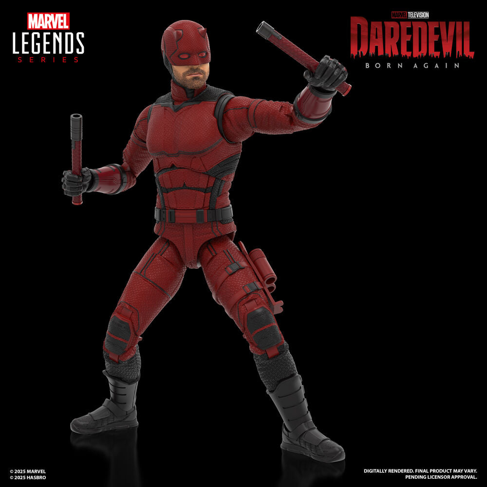 Imagen 3 - Figura Daredevil Born Again Daredevil Marvel Legends 15Cm