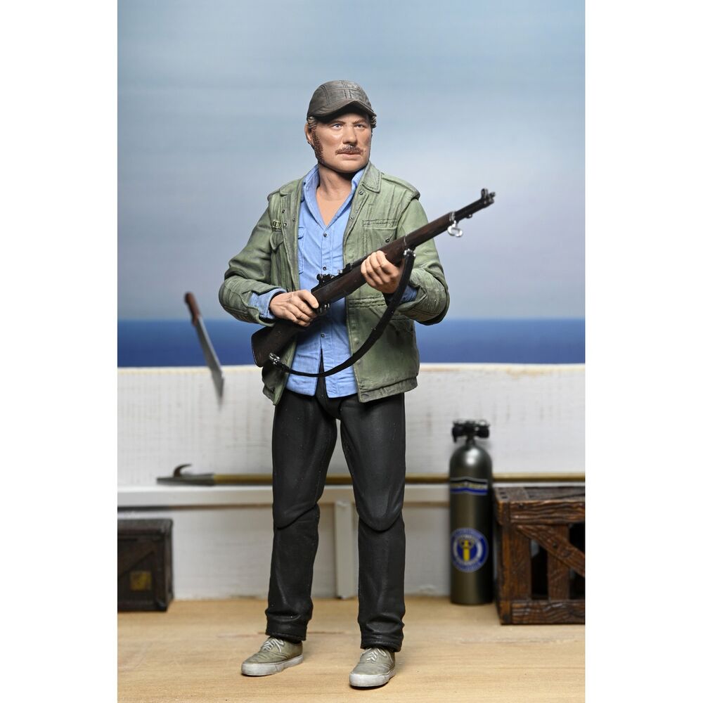 Imagen 3 - Figura Ultimate Sam Quint 50Th Anniversary Jaws 18Cm