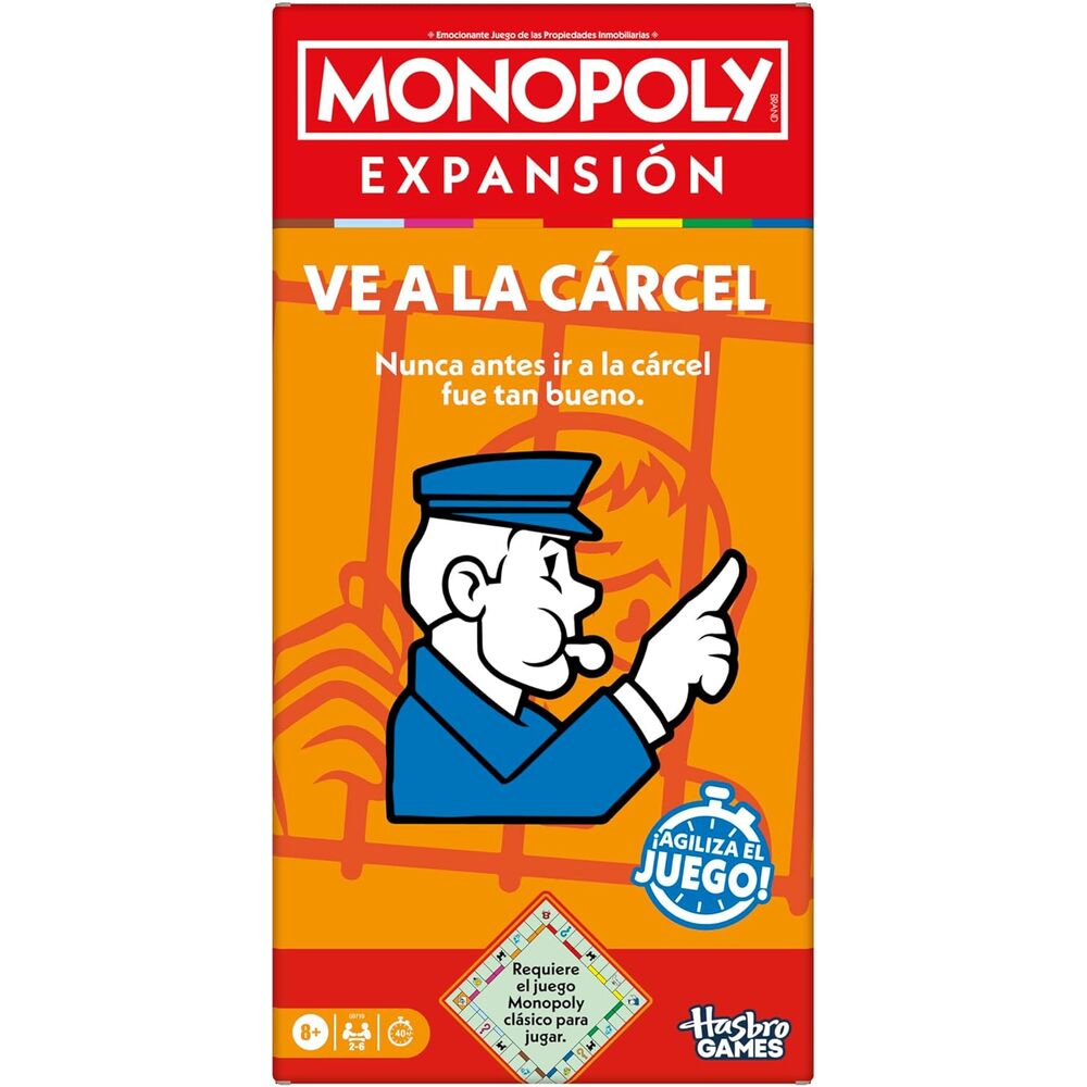 Imagen 1 - Juego Expansion Ve A La Carcel Monopoly Español