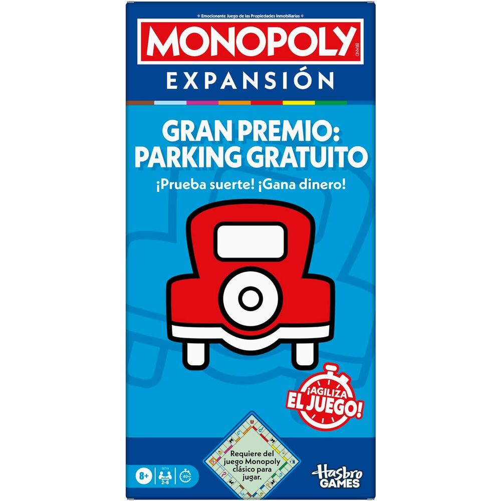Imagen 1 - Juego Expansion Gran Premio Parking Gratuito Monopoly Español