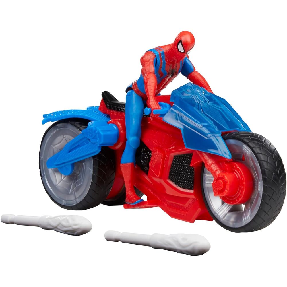Imagen 5 - Moto Aracnida + Figura Spiderman Epic World Of Action Spider-man Marvel