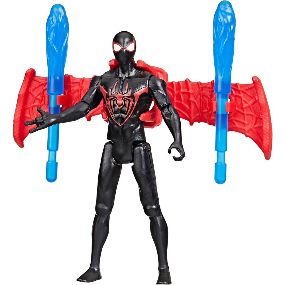Imagen 3 - Coche Lanzador + Figura Miles Morales Venom Versus Epic World Of Action Spider-man Marvel