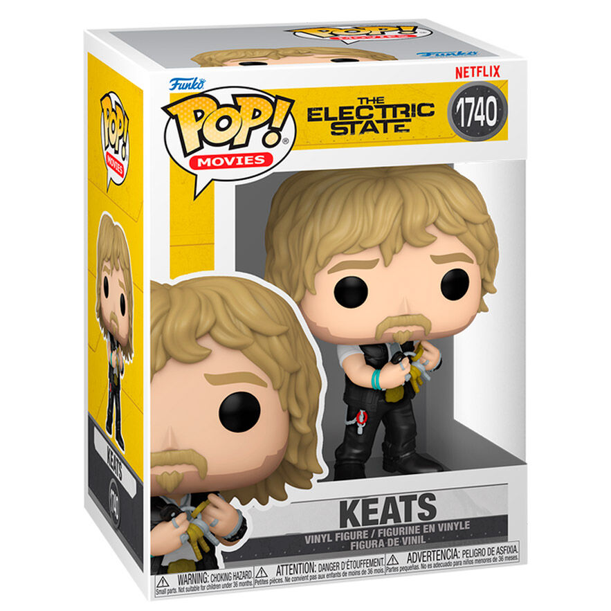 Imagen de Figura Pop Estado Electrico Keats parte de nuestra colección en Espadas y más, sitio oficial.