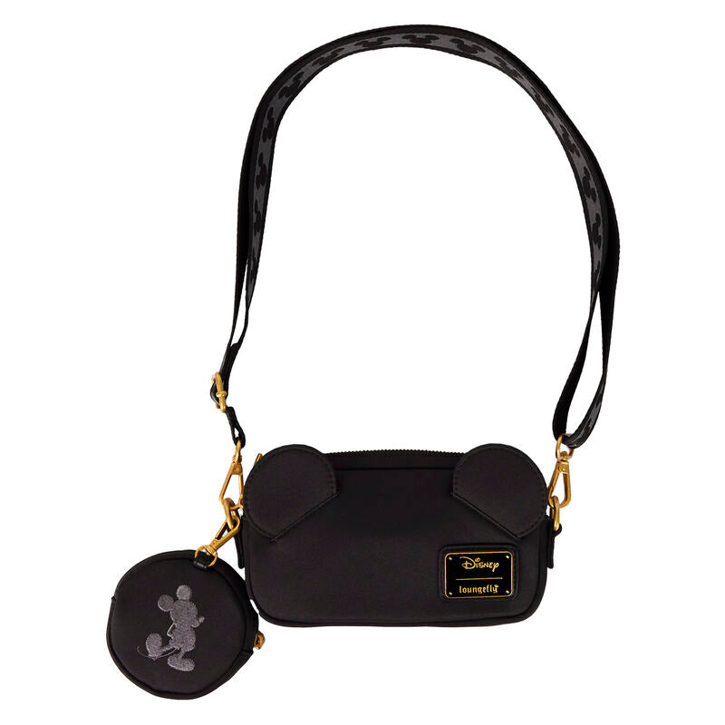 Imagen 1 - Bolso Bandolera + Monedero Mickey Disney Loungefly