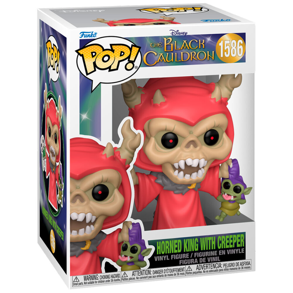 Imagen 2 - Figura Pop Disney El Caldero Negro Horned King With Creeper