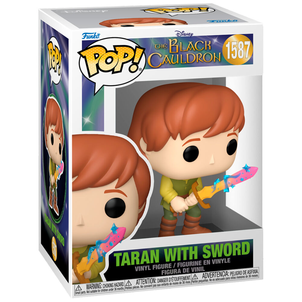 Imagen 1 - Figura Pop Disney El Caldero Negro Taran With Sword