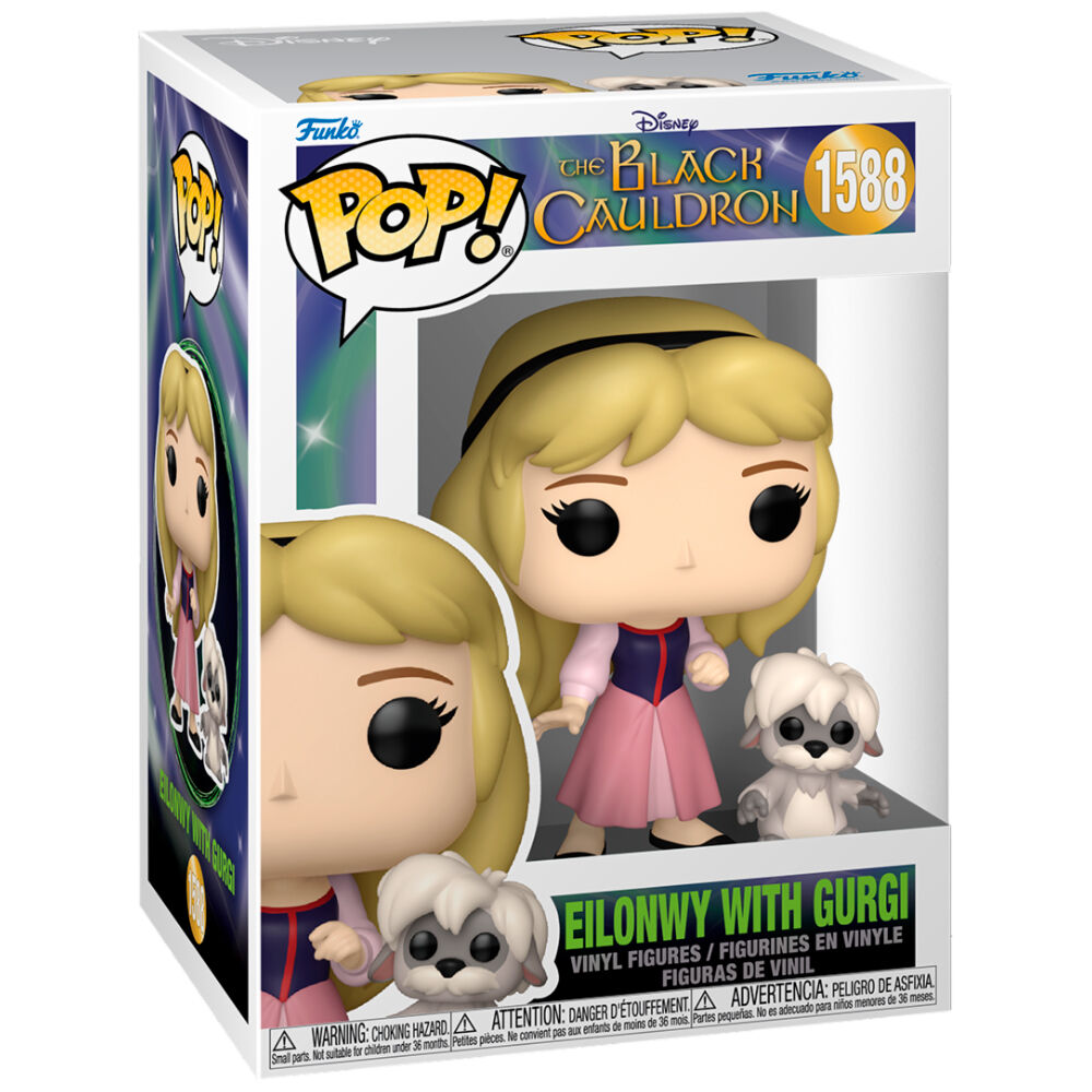 Imagen 1 - Figura Pop Disney El Caldero Negro Eilonwy With Gurgi