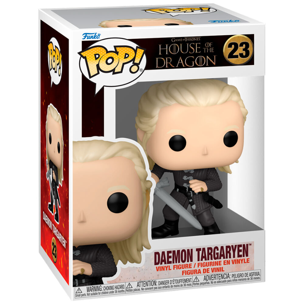 Imagen 1 - Figura Pop La Casa Del Dragon Daemon Targaryen