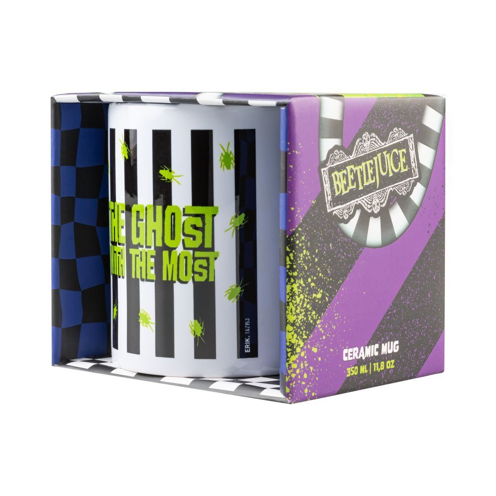 Imagen 2 - Taza The Ghost With The Most Beetlejuice 350Ml