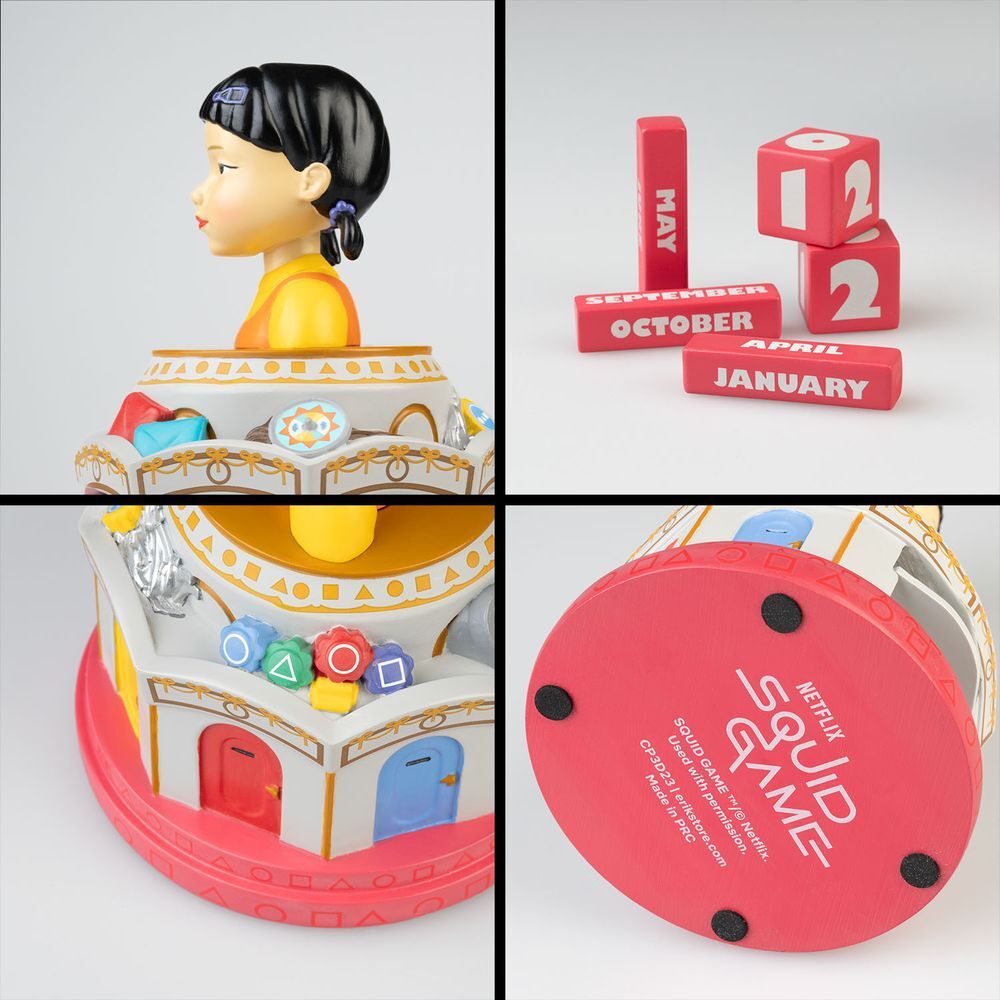 Imagen 3 - Calendario Perpetuo 3D El Juego Del Calamar