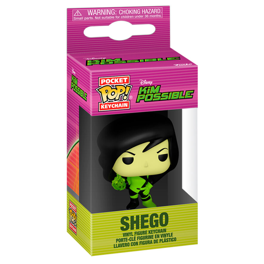 Imagen 2 - Llavero Pocket Pop Disney Kim Possible Shego