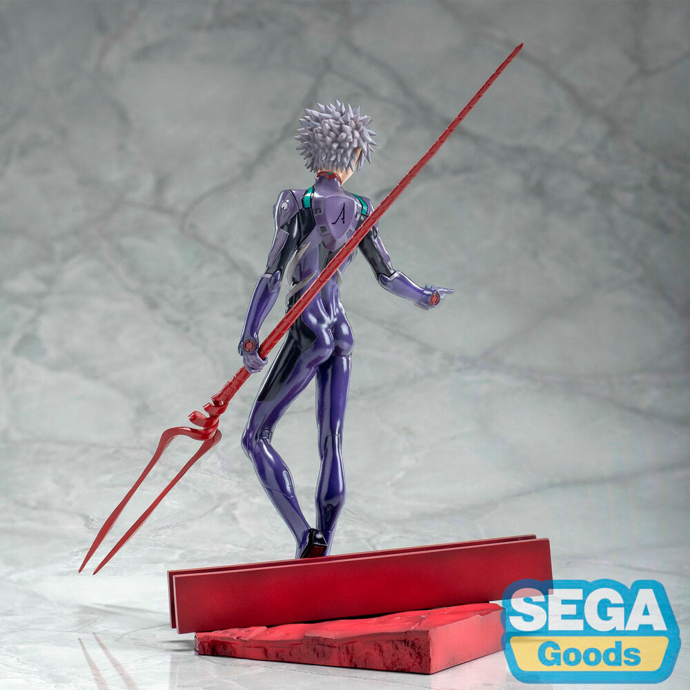 Imagen 3 - Figura Kaworu Nagisa X Spear Of Longinus Luminasta Evangelion 3.0 + 1.0 Thrice Upon A Time 21Cm