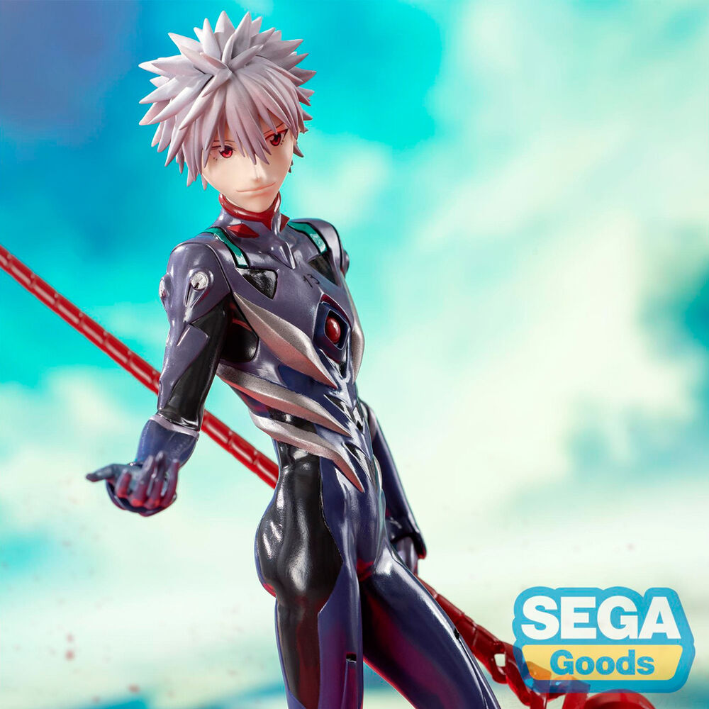 Imagen 4 - Figura Kaworu Nagisa X Spear Of Longinus Luminasta Evangelion 3.0 + 1.0 Thrice Upon A Time 21Cm