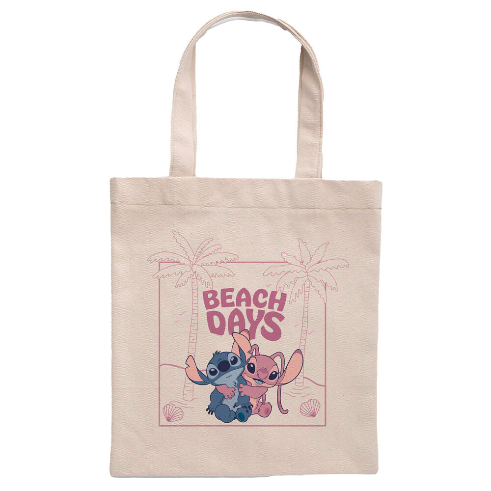 Imagen 1 - Bolsa Shopping Beach Days Angel & Stitch Disney