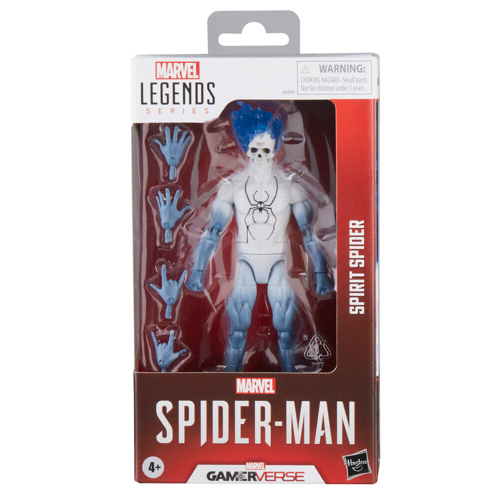 Imagen 1 - Figura Spirit Spider Gameverse Spider-man  Marvel Legends 15Cm