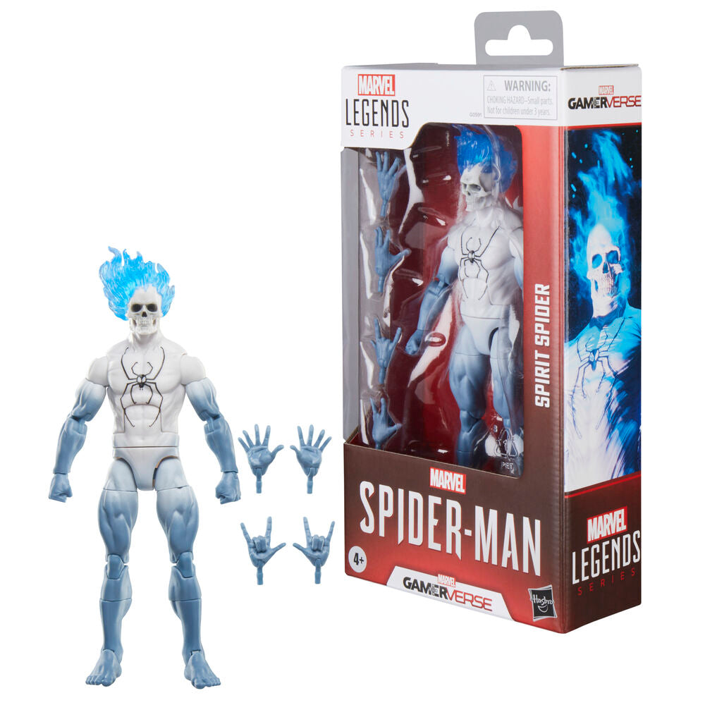 Imagen 10 - Figura Spirit Spider Gameverse Spider-man  Marvel Legends 15Cm