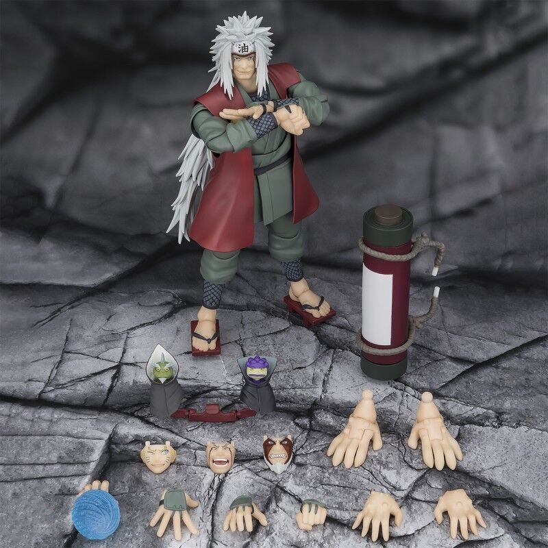 Imagen 1 - Figura S.h. Figuarts Jiraiya Hidden Leaf Heroic Master Sage Mode Naruto Shippuden 17Cm