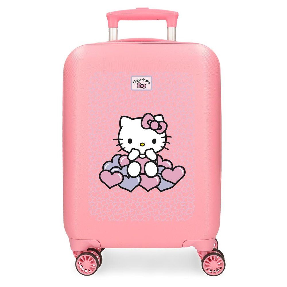 Imagen 1 - Maleta Trolley Abs Hearts & Dots Hello Kitty 50Cm