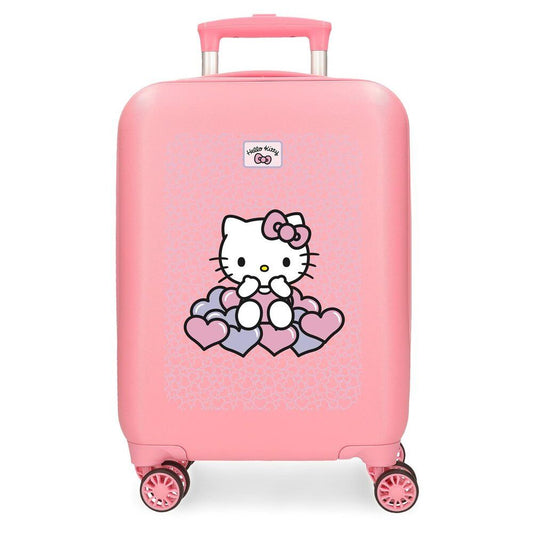 Imagen 1 - Maleta Trolley Abs Hearts & Dots Hello Kitty 50Cm