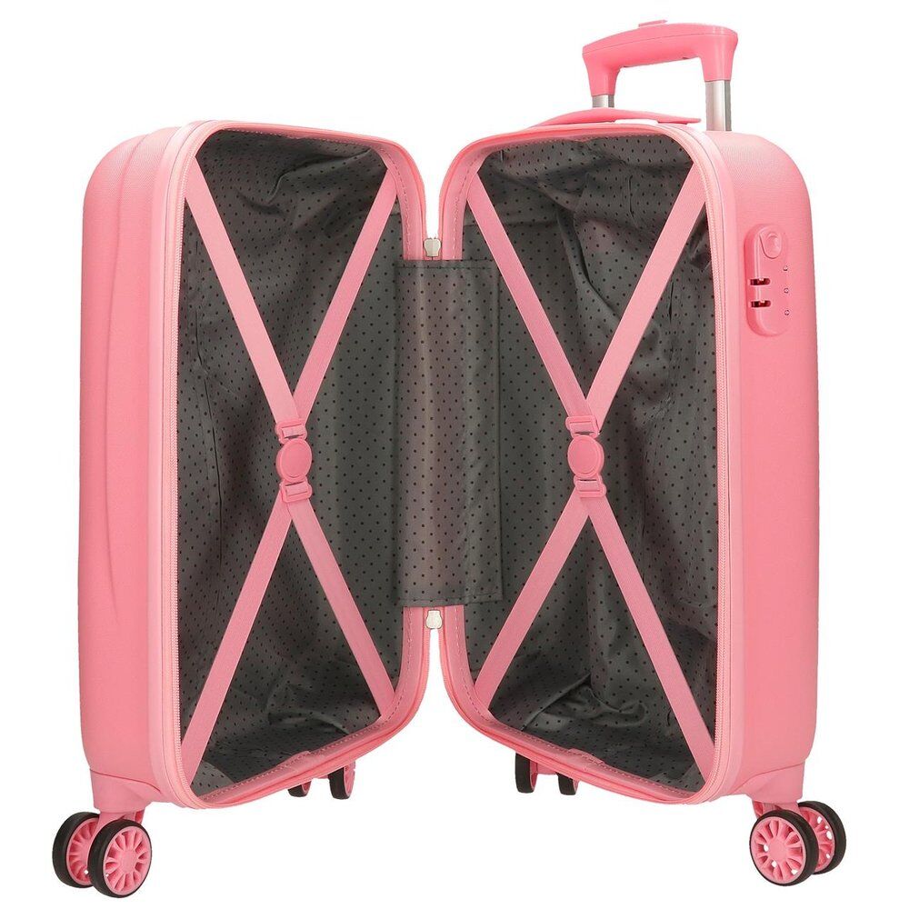 Imagen 4 - Maleta Trolley Abs Hearts &#38; Dots Hello Kitty 50Cm