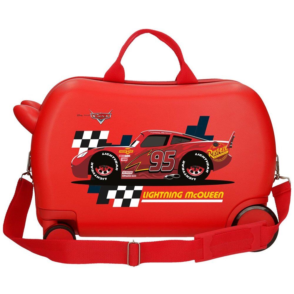Imagen 1 - Maleta Abs Lightning Mcqueen Cars Disney Pixar 45Cm