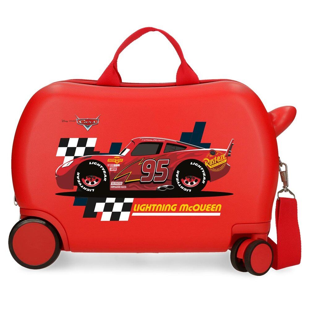 Imagen 2 - Maleta Abs Lightning Mcqueen Cars Disney Pixar 45Cm