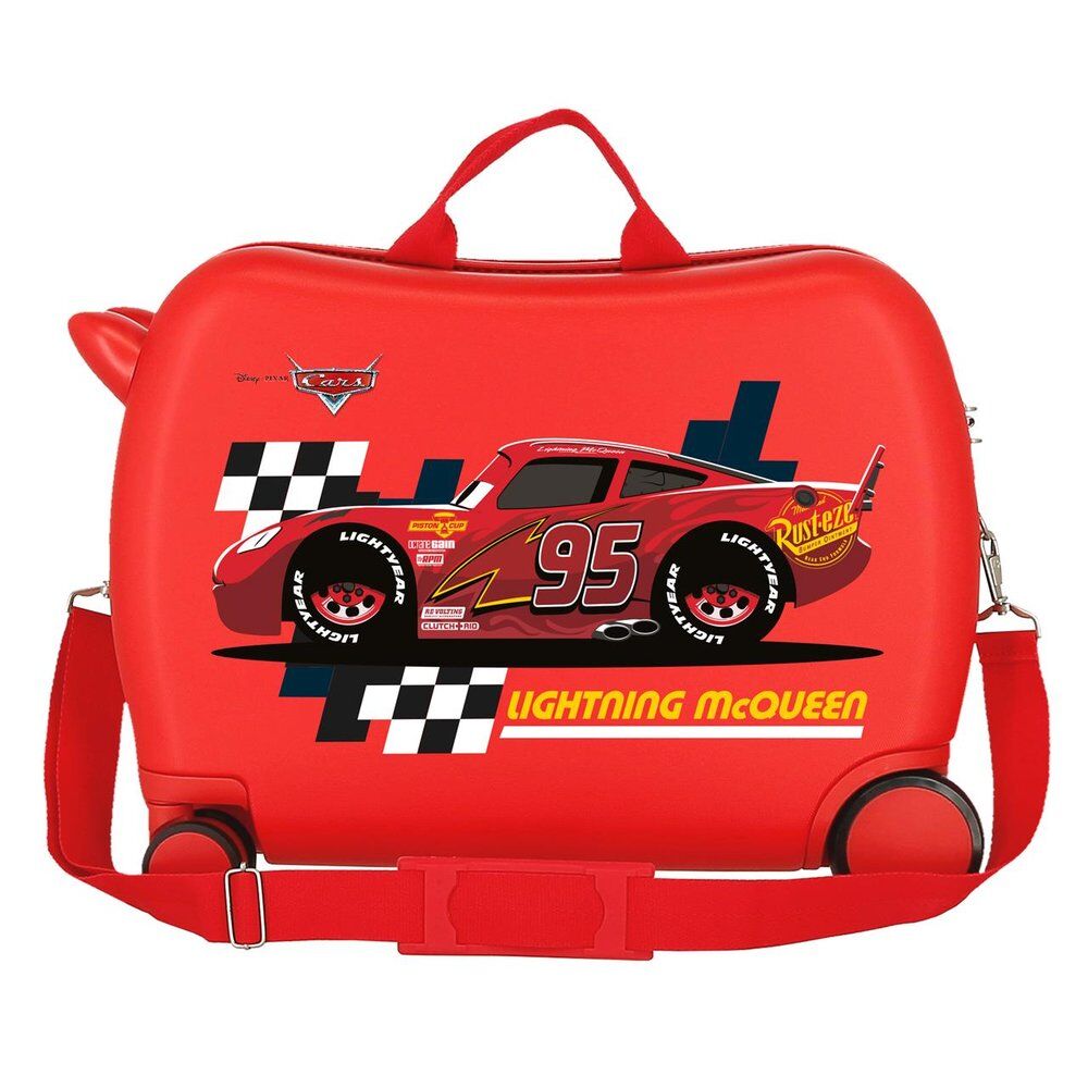 Imagen 1 - Maleta Abs Lightning Mcqueen Cars Disney Pixar 50Cm