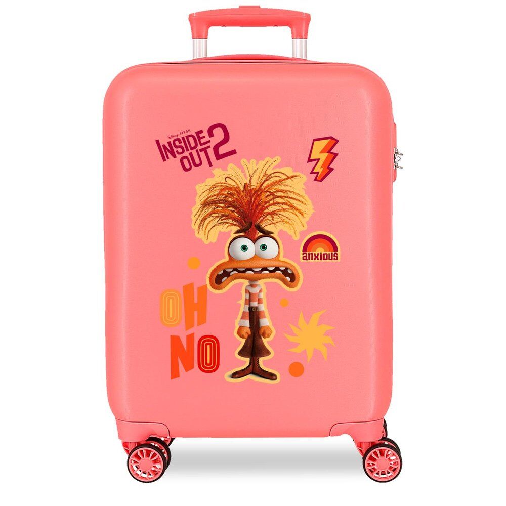 Imagen 1 - Maleta Trolley Abs Ansiedad Del Reves 2 Disney Pixar 55Cm