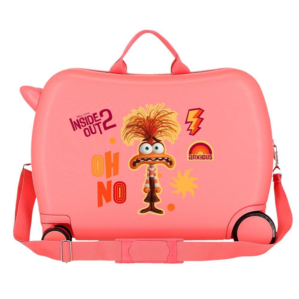 Imagen 1 - Maleta Abs Ansiedad Del Reves 2 Disney Pixar 50Cm