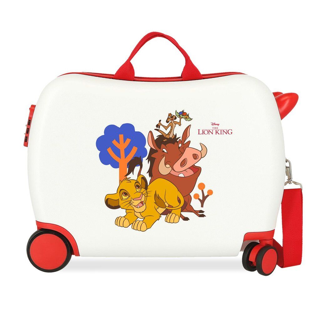 Imagen 2 - Maleta Abs Simba &#38; Friends El Rey Leon Disney 50Cm