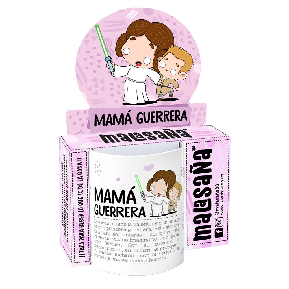 Imagen 1 - Taza Mama Guerrera 330Ml