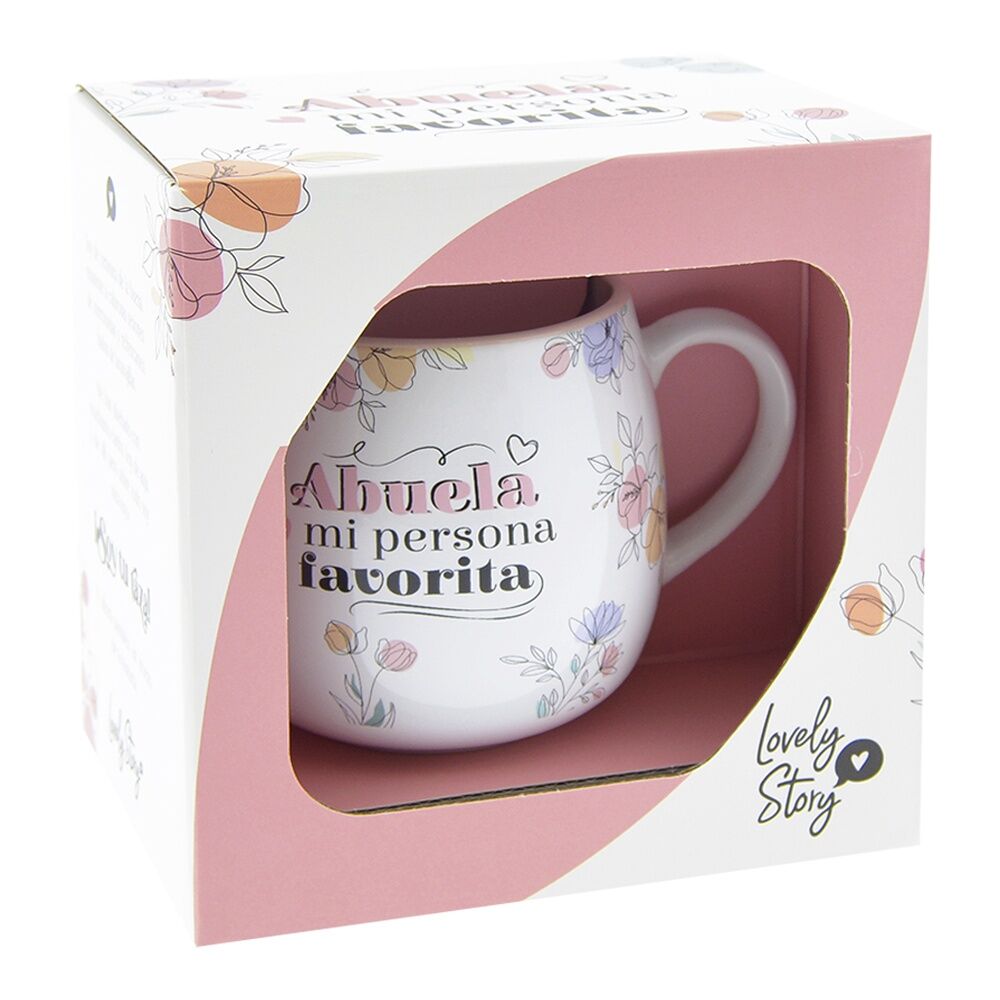 Imagen 2 - Taza Ovalada - Abuela Mi Persona Favorita 400Ml
