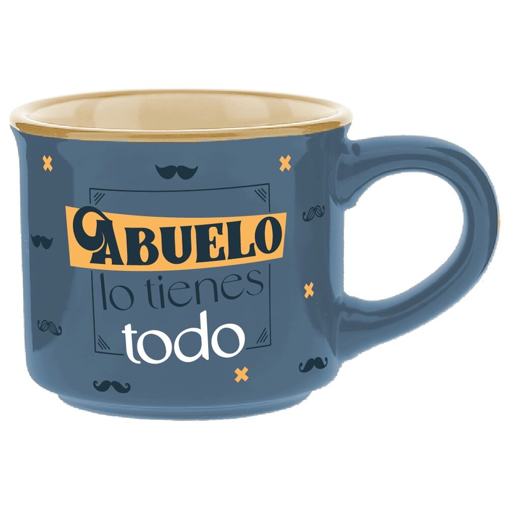 Imagen 3 - Set 2 Tazas Cafe - Abuelo Y Abuela 50Ml