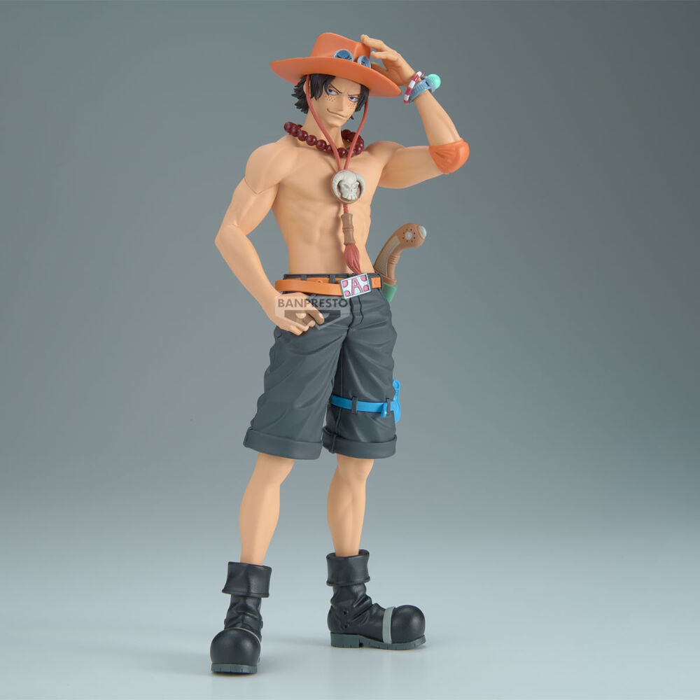Imagen 2 - Figura Portgas D. Ace Dxf The Grandline Series One Piece 20Cm