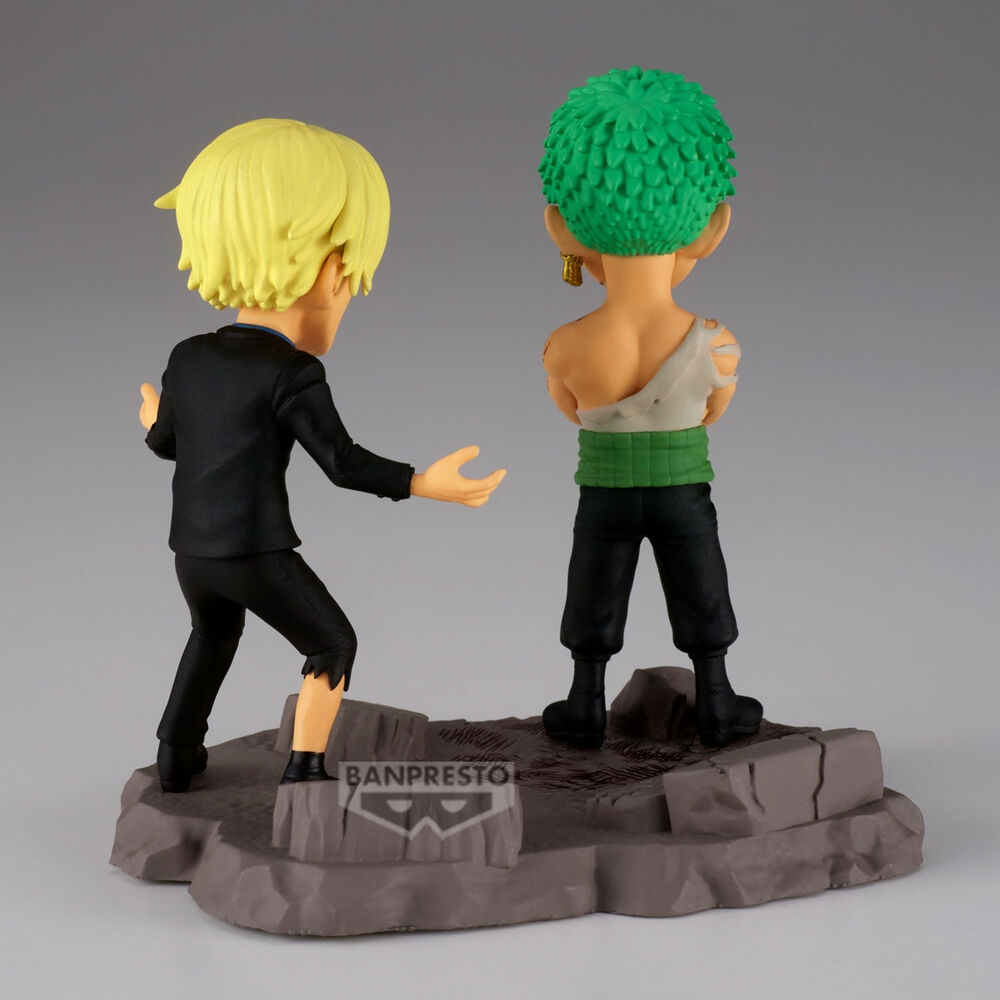 Imagen 4 - Figura Roronoa Zoro & Sanji One Piece 8Cm