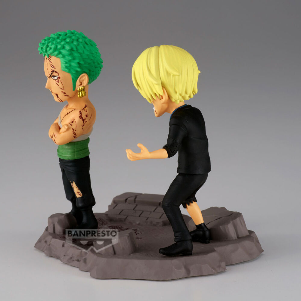 Imagen 5 - Figura Roronoa Zoro &#38; Sanji One Piece 8Cm