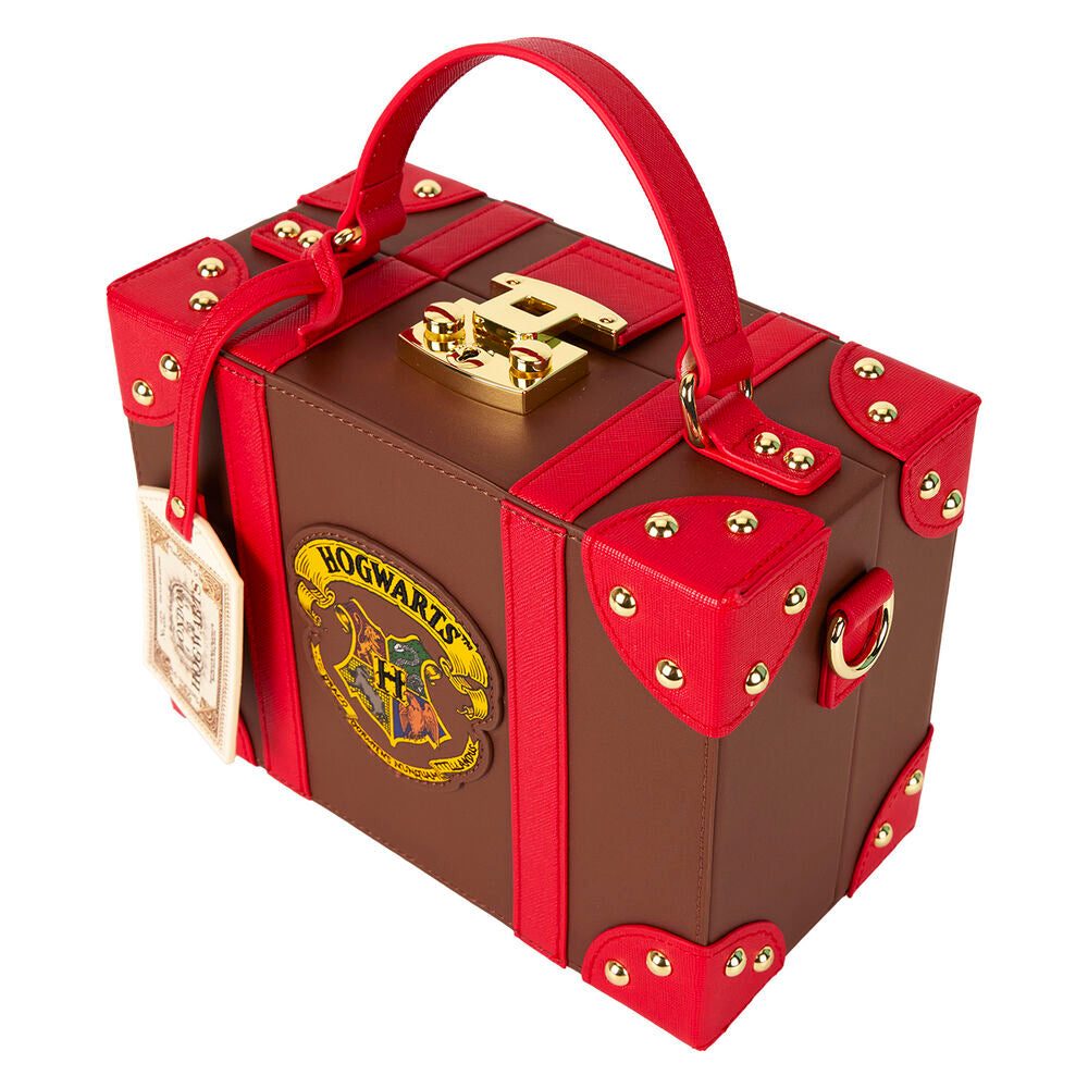 Imagen de Bolso Maleta Hogwarts Express Harry Potter Loungefly parte de nuestra colección en Espadas y más, sitio oficial.