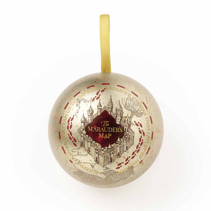 Imagen 4 - Pin Mapa De Los Merodeadores + Bola De Navidad Harry Potter